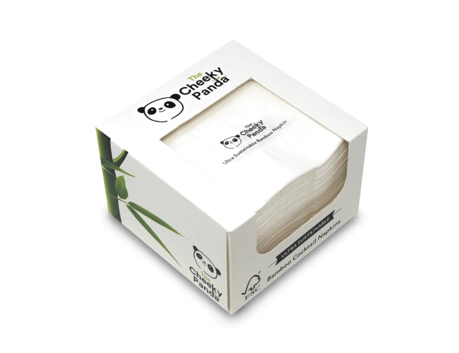 Serviettes panda coquine - bambou fsc - 2 épaisseurs - 100 pcs
