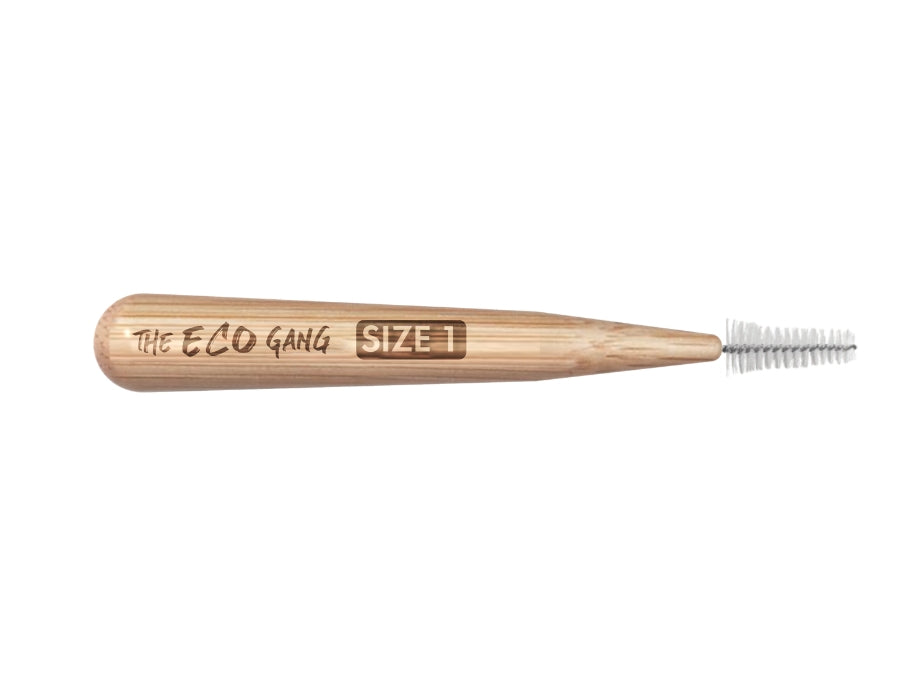 The Eco Gang Interdentale Brush - Bamboo - Taille 1 - 0,4 mm