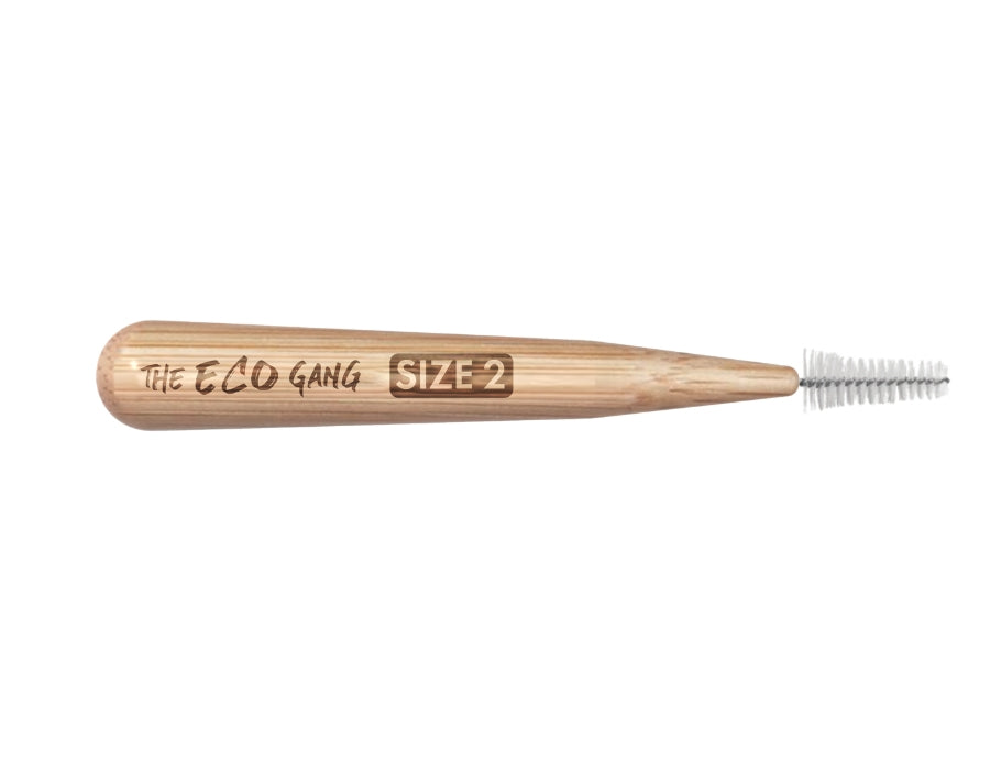 La brosse Eco Gang Interdentale - Bamboo - Taille 2 - 0,45 mm - 6e.