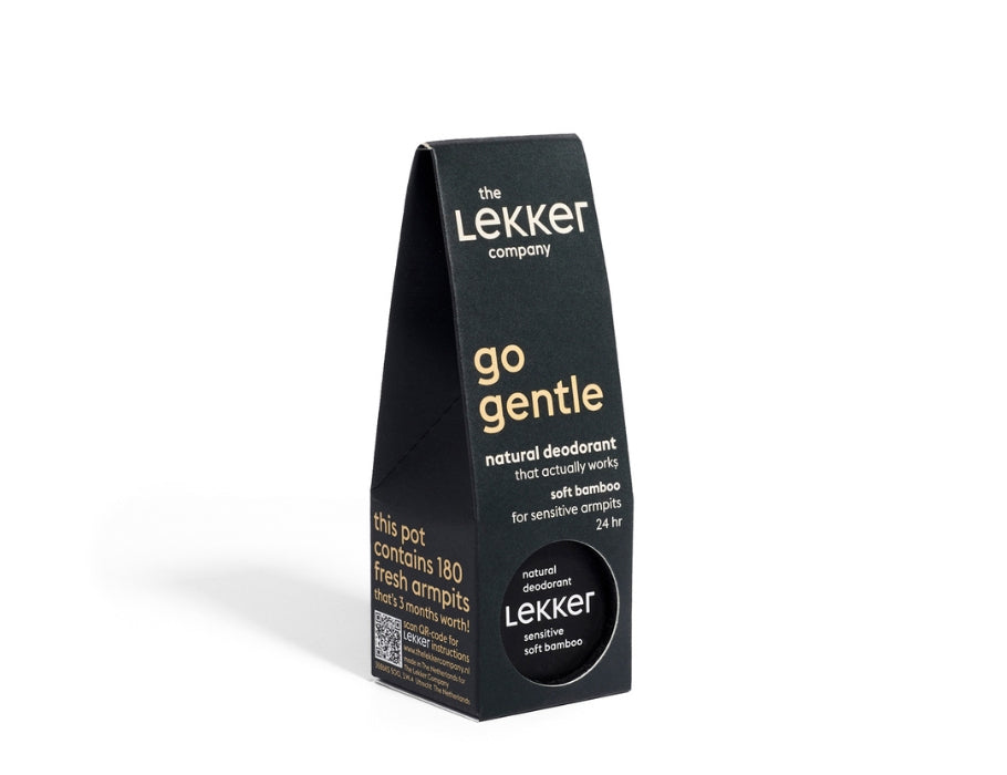 The Lekker Company Deodorant - Soft Bamboo - Sensitive Go Gentle