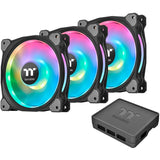 Thermaltake Rio Duo 12 Fan de radiateur RVB (pack à 3-fan)