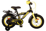 Volare Thombike Children's Bike - Boys - 12 pouces - Jaune noir - Freins à deux mains