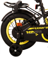 Volare Thombike Children's Bike - Boys - 12 pouces - Jaune noir - Freins à deux mains