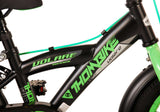Volare Thombike Children's Bike Boys 12 pouces Black Green Two Hand freins