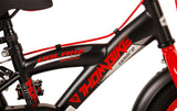 Volare Thombike Children's Bike Boys 12 pouces Black Red Two Hand freins