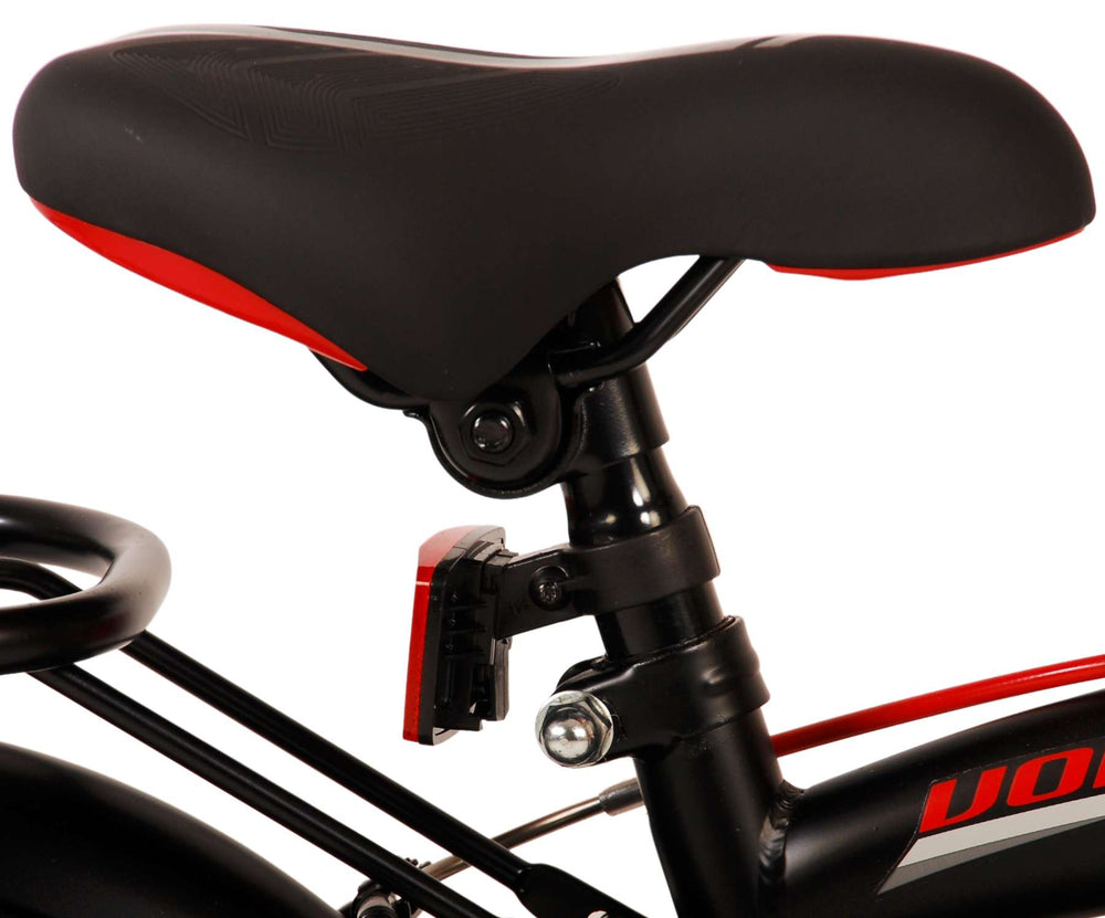 Volare Thombike Children's Bike Boys 12 pouces Black Red Two Hand freins