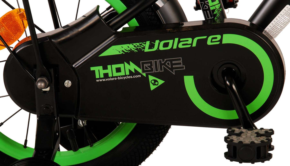 Volare Thombike Children's Bicycle - Boys - 14 pouces - vert noir