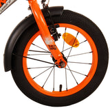 Volare Thombike Children's Bike Boys 14 pouces Black Orange Two Hand freins