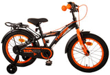 Volare Thombike Children's Bike Boys 16 pouces Black Orange Two Hand freins