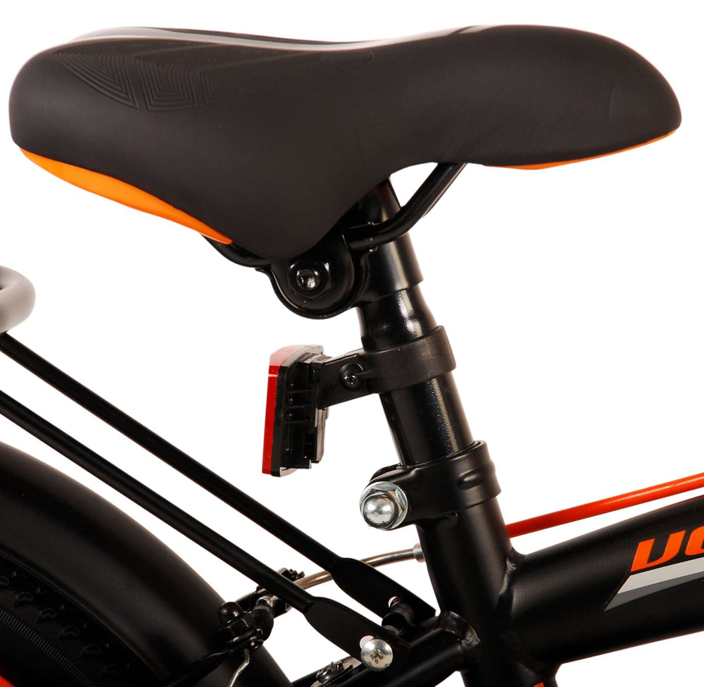 Volare Thombike Children's Bike Boys 16 pouces Black Orange Two Hand freins