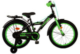 Volare Thombike Kinderfiets Jongens 18 inch Zwart Groen Twee handremmen