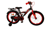 Volare Thombike Kinderbike Jungen 18 Zoll schwarz rote zwei Handbremsen