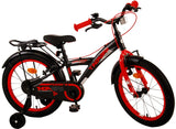 Volare Thombike Kinderbike Jungen 18 Zoll schwarz rote zwei Handbremsen