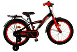 Volare Thombike Children's Bicycle - Jungen - 18 Zoll - Schwarzrot