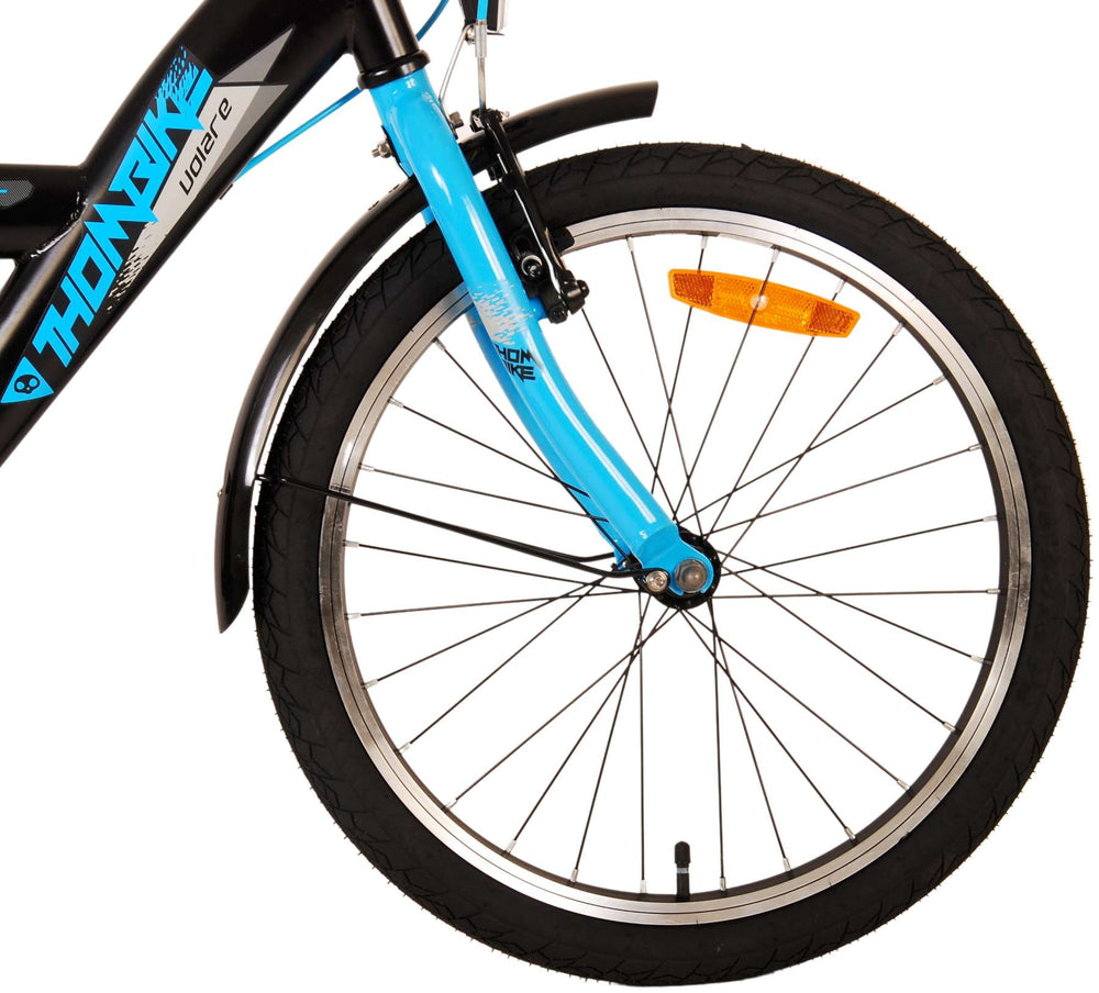 Volare Thombike Children's Bike Boys 20 pouces Black Blue Two Hand freins