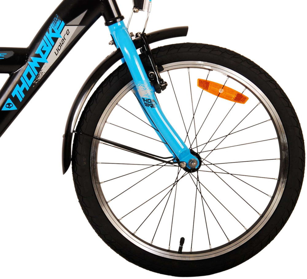 Volare Thombike Children's Bike - Boys - 20 pouces - Bleu noir