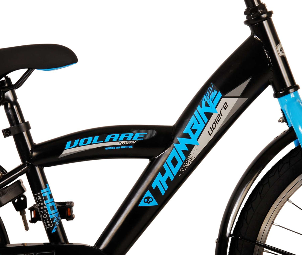 Volare Thombike Children's Bike - Boys - 20 pouces - Bleu noir
