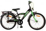 Volare Thombike Children's Bike Boys 20 pouces Black Green Two Hand freins