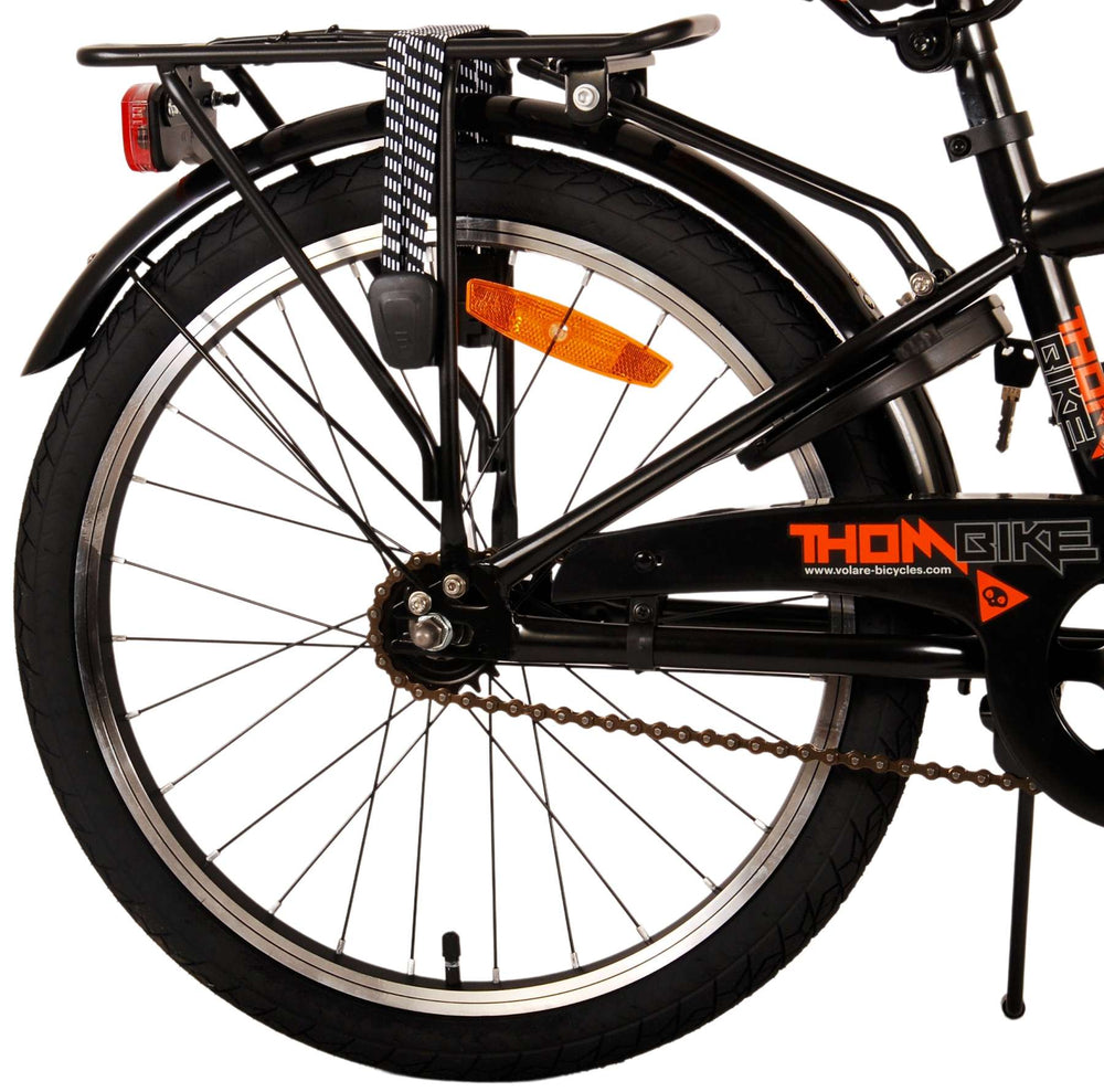 Volare Thombike Children's Bike Boys 20 pouces Black Orange