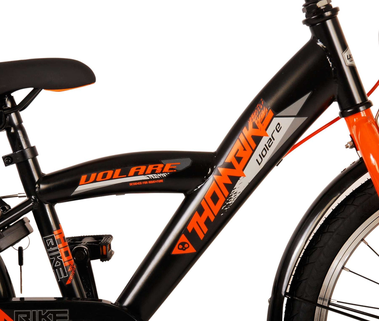 Volare Thombike Children's Bike - Boys - 20 pouces - Black Orange - deux freins à main