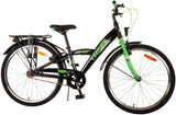 Volare Thombike Children's Bike - Boys - 24 pouces - Black Green - deux freins à main