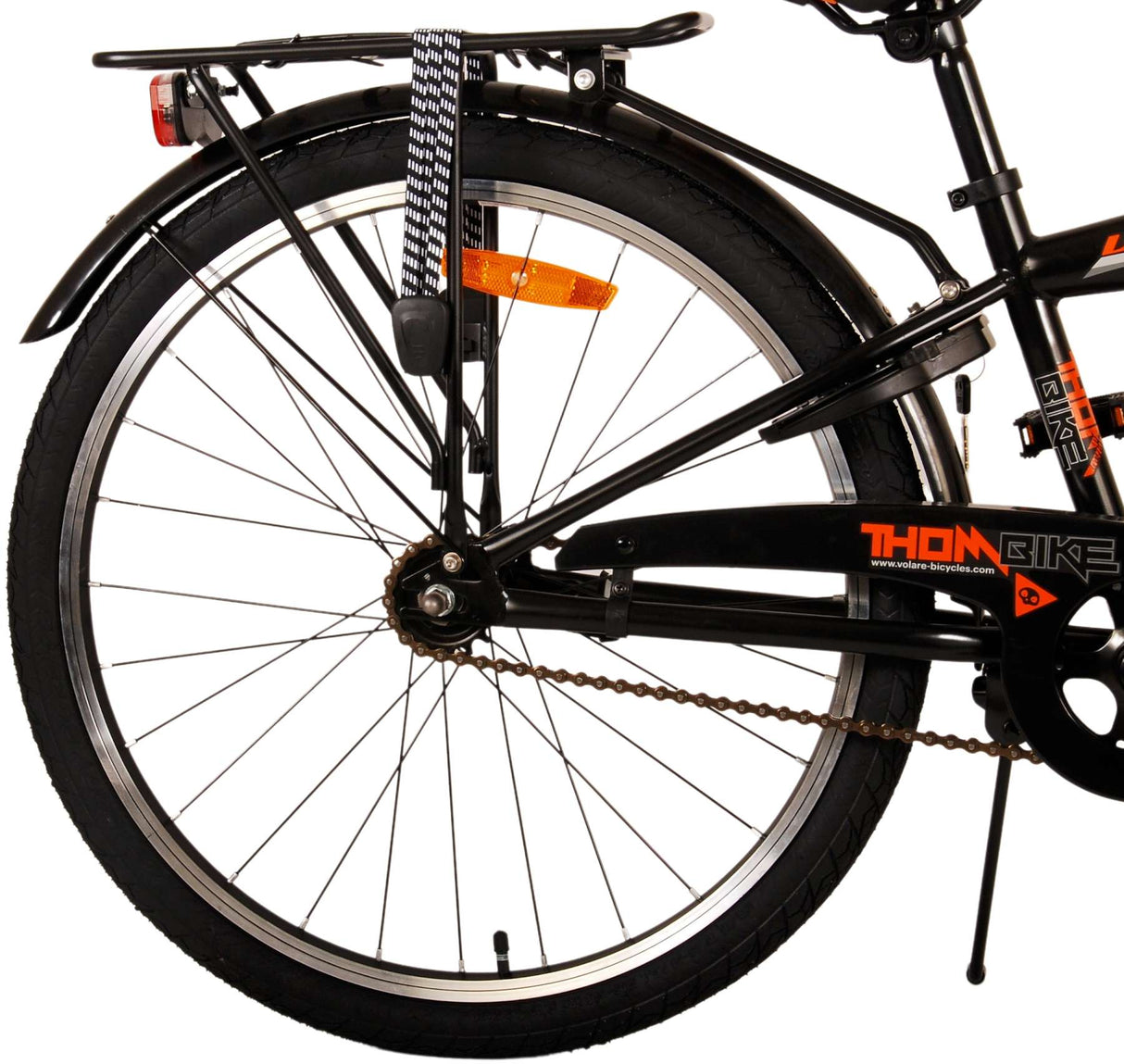 Volare Thombike Children's Bike Boys 24 pouces Black Orange