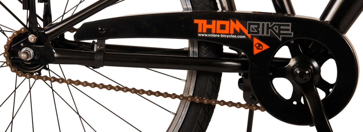 Volare Thombike Children's Bike Boys 24 pouces Black Orange