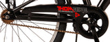 Volare Thombike Children's Bike - Boys - 24 pouces - Black Red - deux freins à main