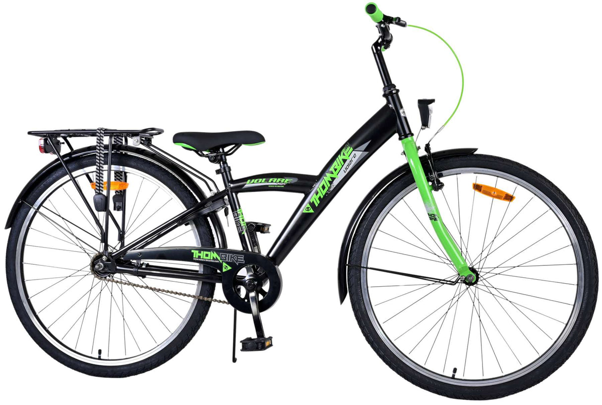 Volare Thombike Children's Bike Boys 26 pouces Black Green