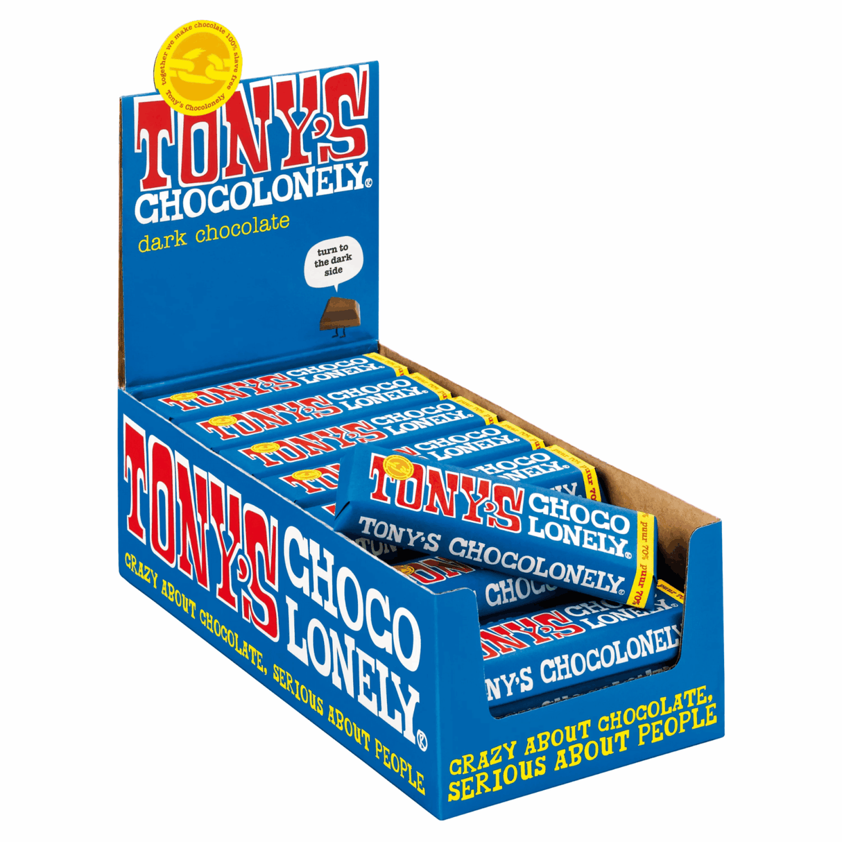 Chocolat noir chocolaté Tony's (35x 50gr)
