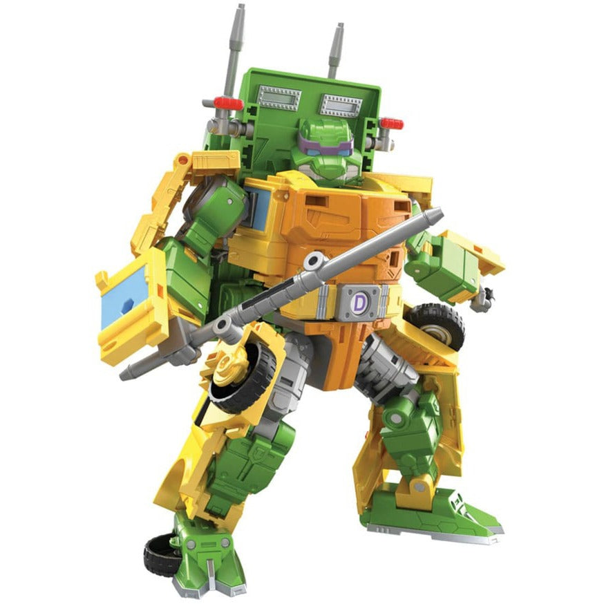 Divers transformateurs x action de tortues ninja mutantes adolescentes