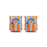 Requin tropical | brassards de natation bleu orange 2-6 ans