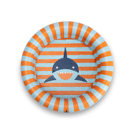 Requin tropique | piscine bleu orange ø 60 cm
