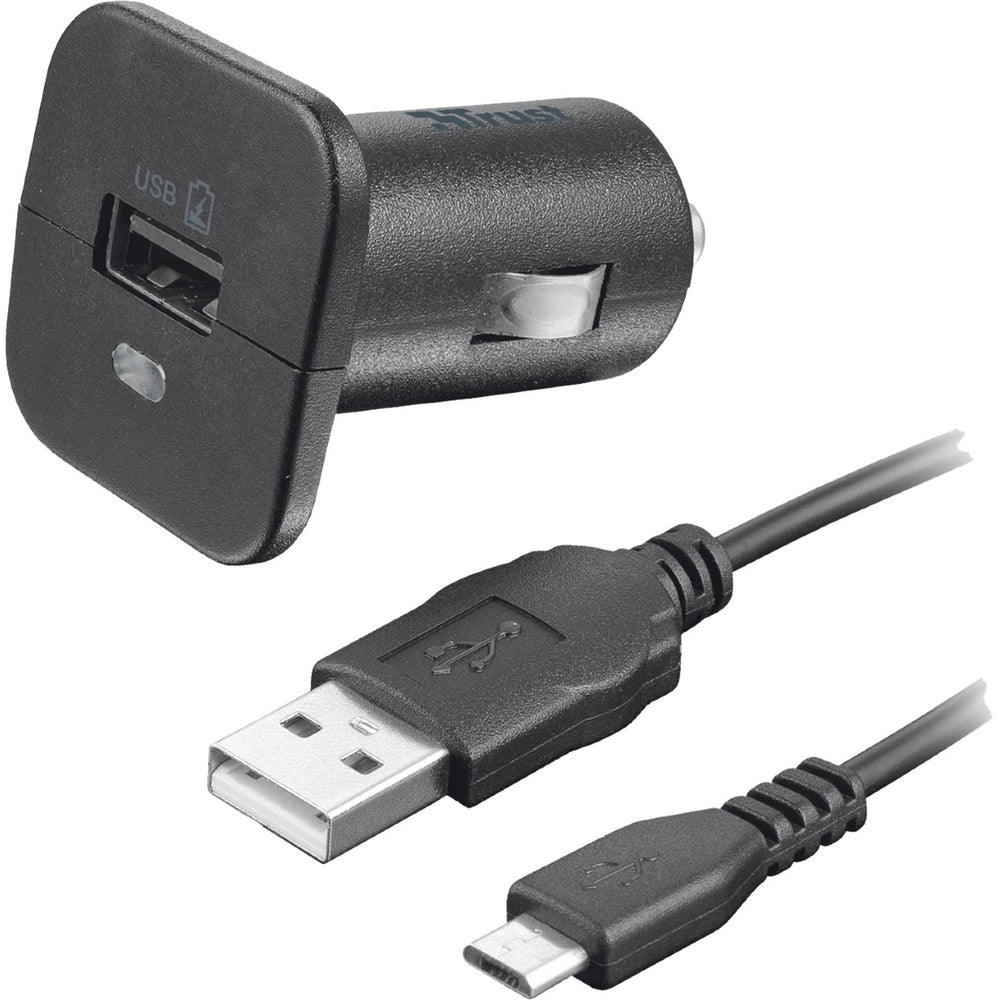 Trust 5W Car Charger avec câble micro-USB