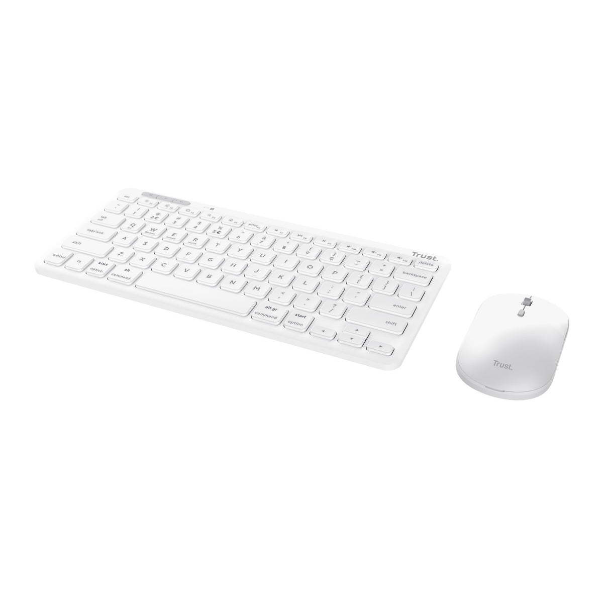 Souris clavier sans fil multi-appareils Trust Lyra