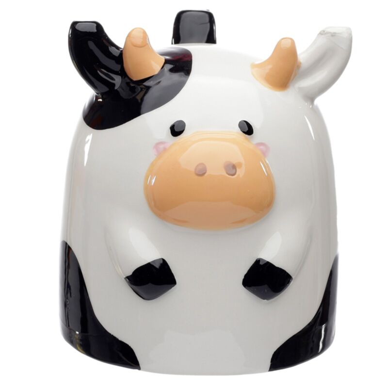 Tasse en céramique à l’envers de vache de ferme de Bramley
