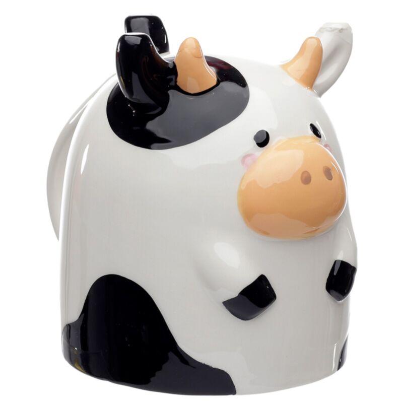 Tasse en céramique à l’envers de vache de ferme de Bramley
