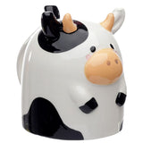 Tasse en céramique à l’envers de vache de ferme de Bramley