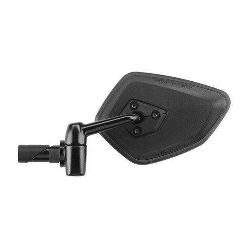 Étoile du cycle miroir e gauche 13 cm noir