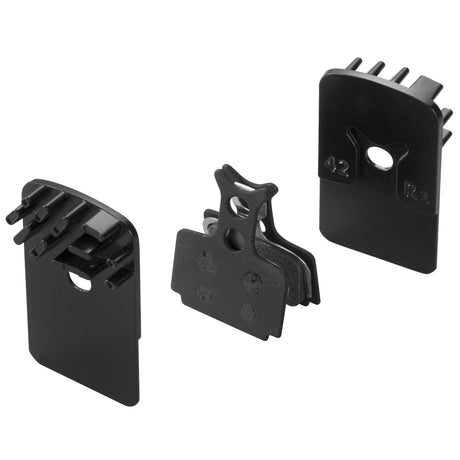 Marwi Union Disc Frein Blocage Set avec des côtes de refroidissement DBP-42C Organic