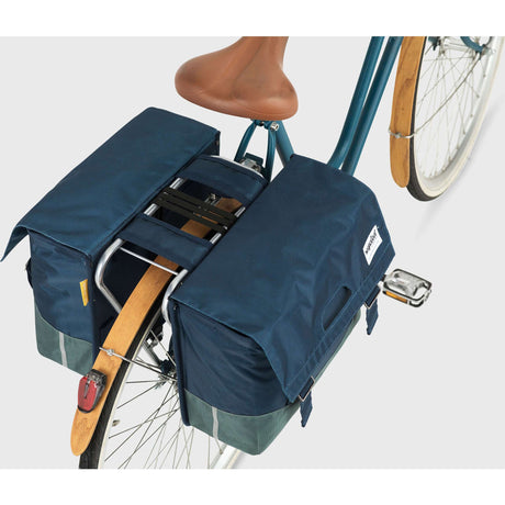 Sacoche vélo double Urban Proof 40L - bleu vert