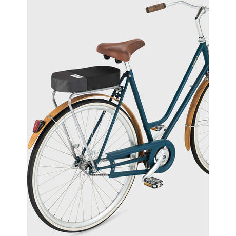 Couchée de comportement des bagages recyclée 38 cm gris noir
