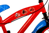 Spiderman Ultimate Spider-Man Kinderfiets Jongens 16 inch Blauw Rood Twee handremmen