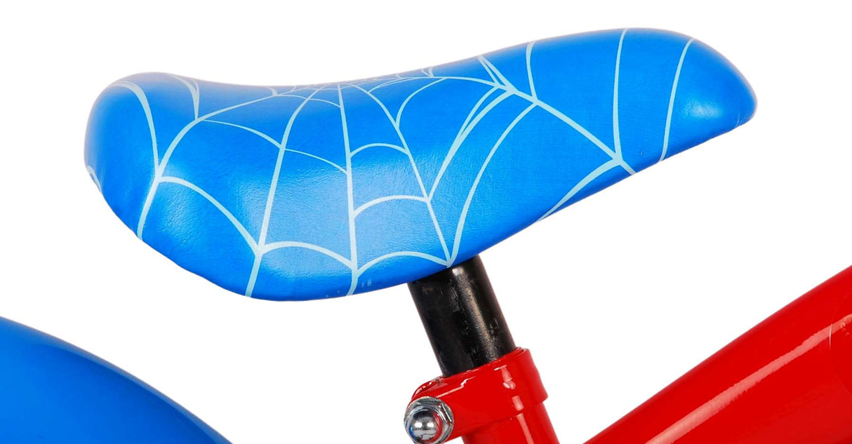 Spiderman Ultimate Spider-Man Kinderfiets Jongens 16 inch Blauw Rood Twee handremmen