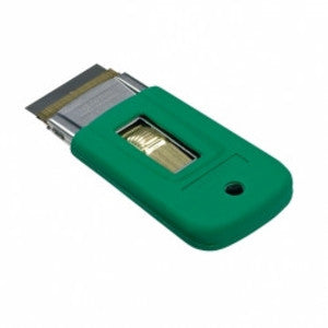 Unger ergotec grattoir de sécurité vert (4cm)