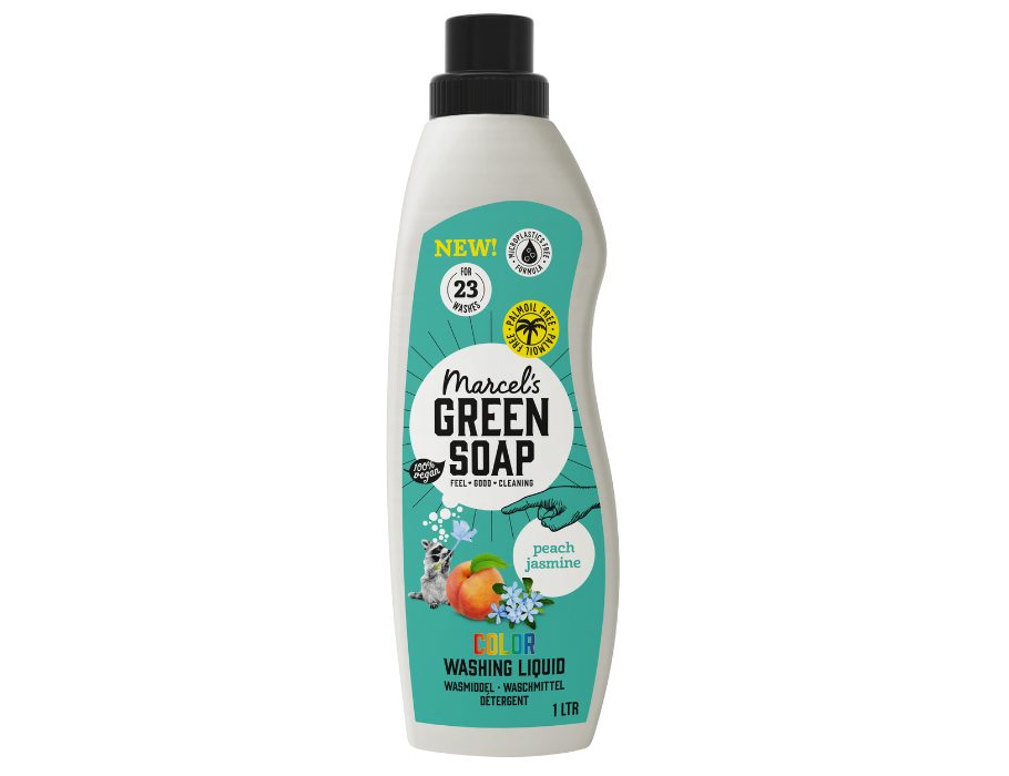 Marcel's Green Soap détergent Couleur - Peach Jasmine - 1 litre