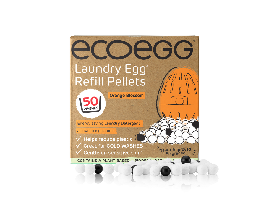 ECOEGG Fyll på orange blomma 50 tvättar