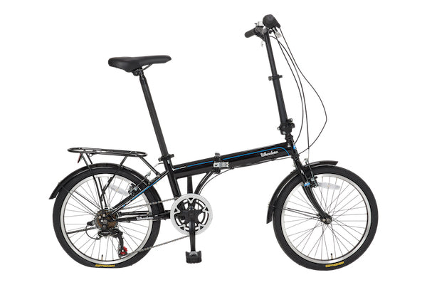 Shimano Wheelerz Folding Bike 20 Black Tourney TX 6-Speed