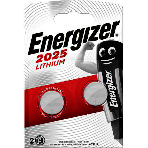 Enerdis Energizer Battery Lithium 3V CR2025 Blister (2e)
