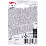 Enerdis pile électrificateur lithium 3v cr2025 blister (2pcs)